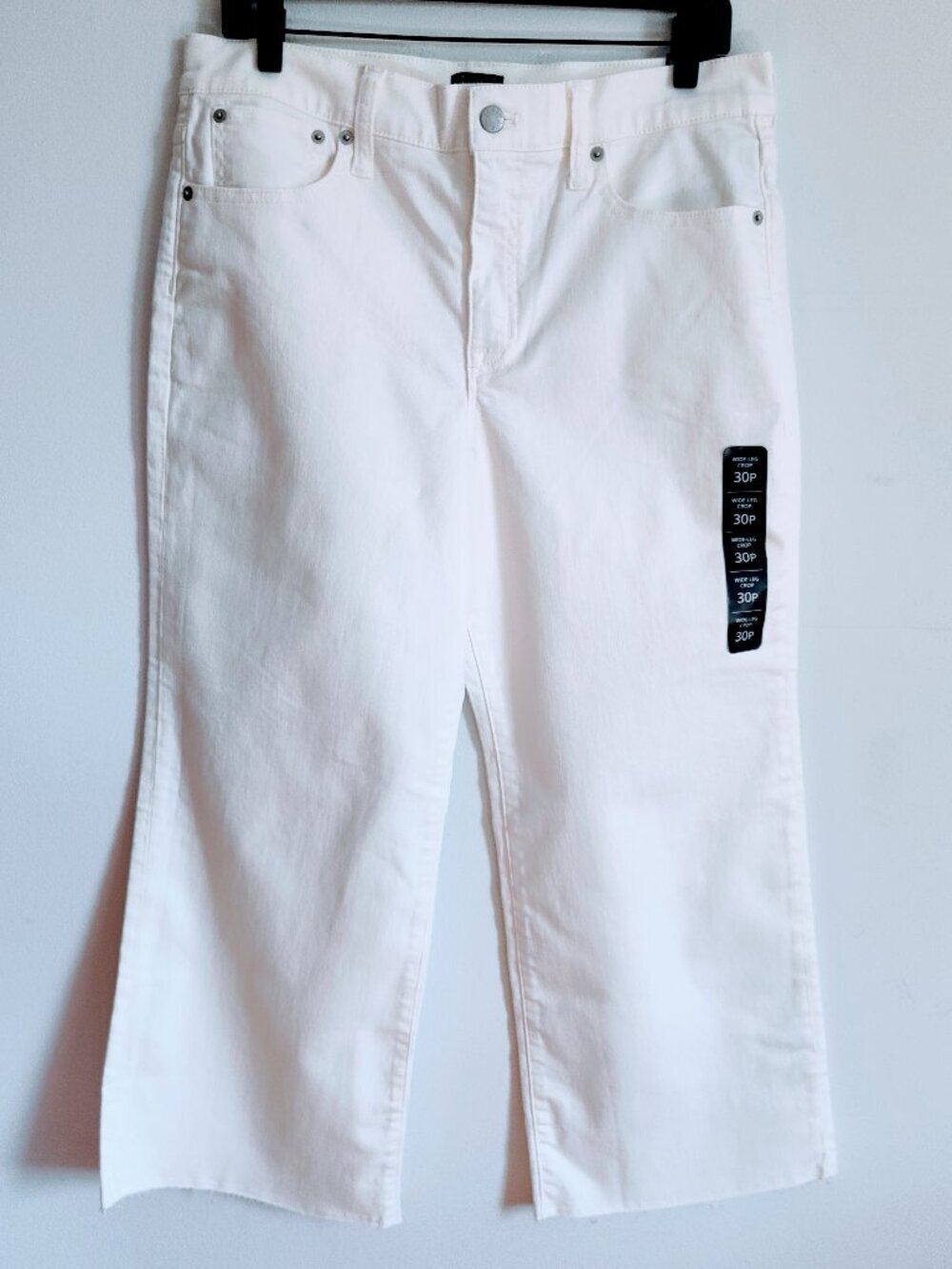 J Crew Factory Wide-Leg Crop Jean